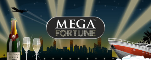 Mega Fortune Jackpot Slot review - The logo of the Mega Fotune Dreams - Created by NetEnt Casino